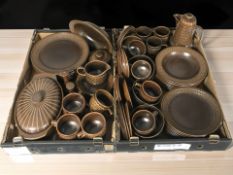 A large quantity of Wedgwood Pennine oven to table wares.