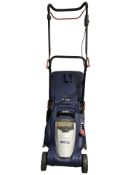 A Spear & Jackson wireless electric lawnmower (no battery or lead)