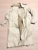A Burberry gent's trench coat, size 50R.