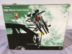 A Halfords car bike carrier, in box.