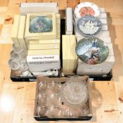 A group of boxed collector's plates including Heinrich and Royal Albert,