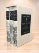 The Folio Society (Publisher) : The Campaigns of Napoleon by David Chandler, three volumes,