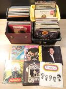 Vinyl LP records, mixed artists and genres, classical, country, etc.
