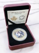 A Royal Canadian Mint 2016 Royal Tour $20 fine Silver coin, 31.