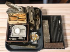 Woodworking planes including two Stanley Bailey No.