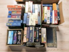 A large quantity of board games, puzzles, etc.