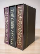 The Folio Society (Publisher) : The Peloponnesian War, The Greek Myths and Herodotus' Histories,