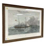 After William Adolphus Knell : View of H.M.S.