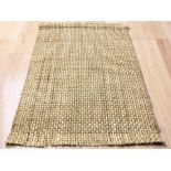 Naturals Basket Weave jute rug, 170cm by