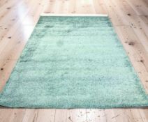 Jazz teal carpet, 290cm by 200cm