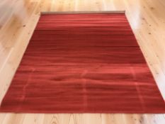 Maestro plain red carpet, 340cm by 240cm