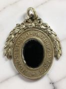 A Georgian silver-gilt Pitt Club medallion (Newcastle), named to Thomas Simpson Esq,