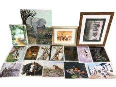 R Scott (Contemporary) : Stonehenge in winter, watercolour, 23 cm x 33 cm,