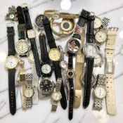 Assorted lady's and gent's wristwatches including Sekonda, Lorus, Timberland, Dunhill,