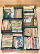 A large quantity of vintage annuals including The Beano, The Dandy,