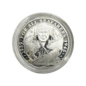 A 2016 silver proof £20 coin 'For All Seafarers'