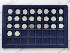 A complete set of 26 Royal Mint 2018 10p coins for each letter of the alphabet.