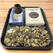 A small pot made from the teak from HMS Snapdragon,