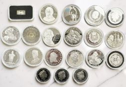 A small encapsulated silver ingot commemorating the Battle of Hastings,