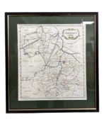 Morden (Robert) : A Map of Cambridgeshire, circa 1687,