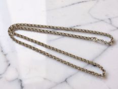 A 9ct gold belcher link chain, length 71cm CONDITION REPORT: 44.