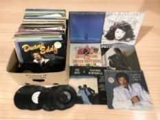 Vinyl LP records and 7