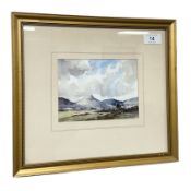 Robert Leslie Howey (1900-1981) Ulswater, watercolour, signed and inscribed verso, 12cm by 16cm.