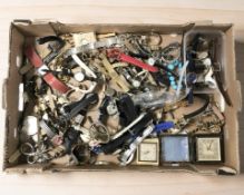 A large quantity of lady's and gent's wristwatches including Swatch, Sekonda,