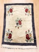 A Berber rug, Morocco, 156 cm x 107 cm.