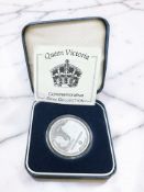 The Royal Mint : A 2001 Gibraltar Silver Crown : The Victorian Age - 1851 - Prince Albert - The