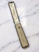 A diamond and synthetic sapphire stick pin, length 6cm CONDITION REPORT: Unmarked. 1.