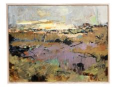 Ole Trebbien : Tidlig Morgen (Early Morning), oil on canvas, 130 cm x 100 cm.