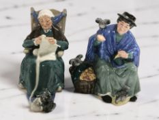 Two Royal Doulton figures : 'Tuppence a Bag' HN2320 and 'Twilight' HN2256.