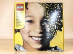 A LEGO 40179 Personalised Mosaic Portrait modelling set, in box.