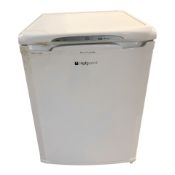 A Hotpoint Future underbench freezer.