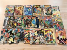 DC Comics including Star Man, Superman, Batman, Justice League of America, etc.