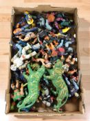 A collection of He Man figures (one box)