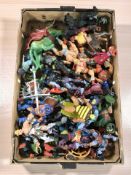 A collection of He Man figures (one box)
