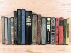 The Folio Society (Publisher) : Miscellaneous history, seventeen volumes, all in slip covers.