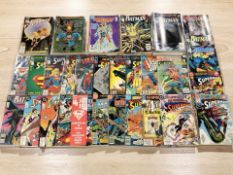 DC Comics including Superman, Star Man, Aquaman, etc.