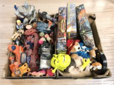 Assorted toys and games including Hasbro Lord of the Rings board game,