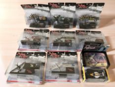 A group of Corgi Nose Art die cast collection model aircraft in boxes,