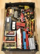 Die cast and tin plate vehicles including Ertl, Mathbox Super Kings,