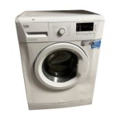 A Beko 7kg washing machine.