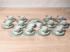 Approximately thirty nine pieces of Wedgwood Susie Cooper tea china.