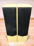 A pair of Acoustic Solutions AV-120 speakers,