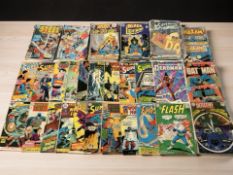 DC Comics including Batman, Superman : The Man of Steel, Captain Carrot, Superboy,