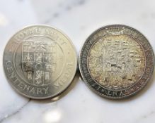 The Royal Mint : Spanish Armada 400th Anniversary 1588 - 1988 Silver Commemorative Medal, 152.