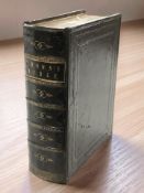 A Browns family bible, height 33 cm.