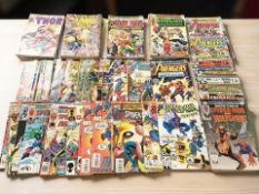 Marvel Comics including Iron Man, Superman and Thor, The Uncanny X-Men, The Mighty Thor,